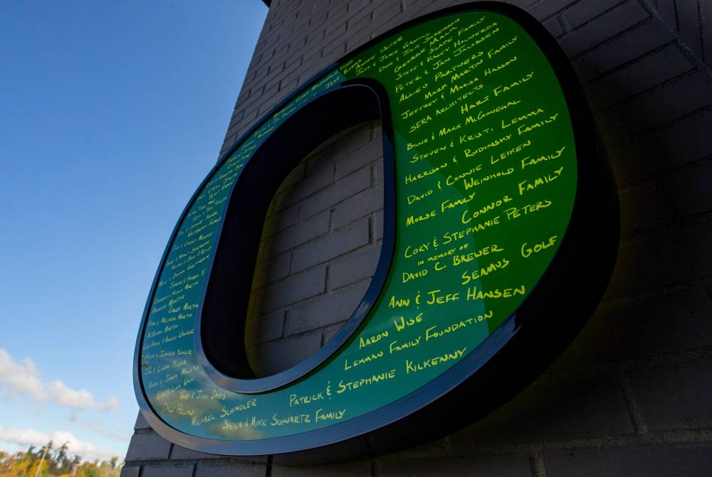 Oregon Ducks practice facility