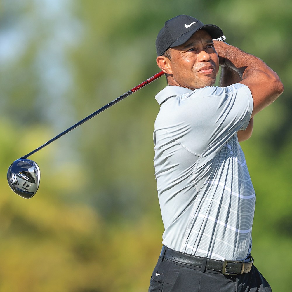 Tiger Woods' equipment at 2023 Hero World Challenge