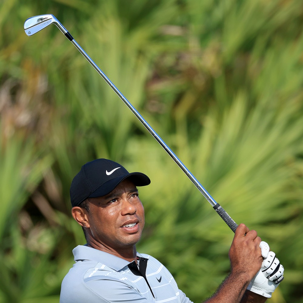 Tiger Woods' equipment at 2023 Hero World Challenge