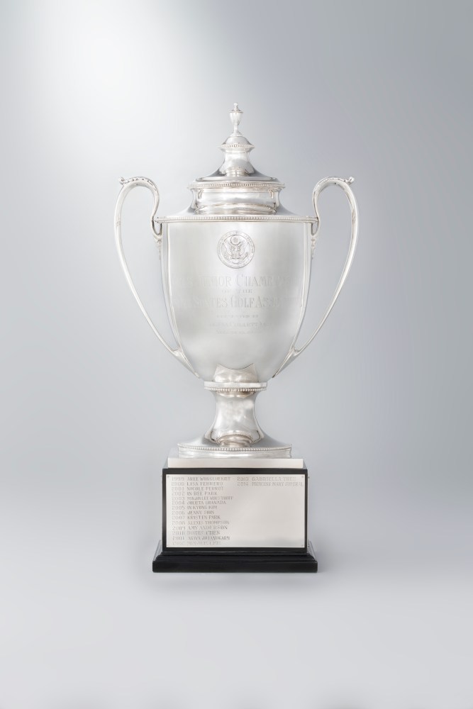 U.S. Girls' Junior Amateur trophy